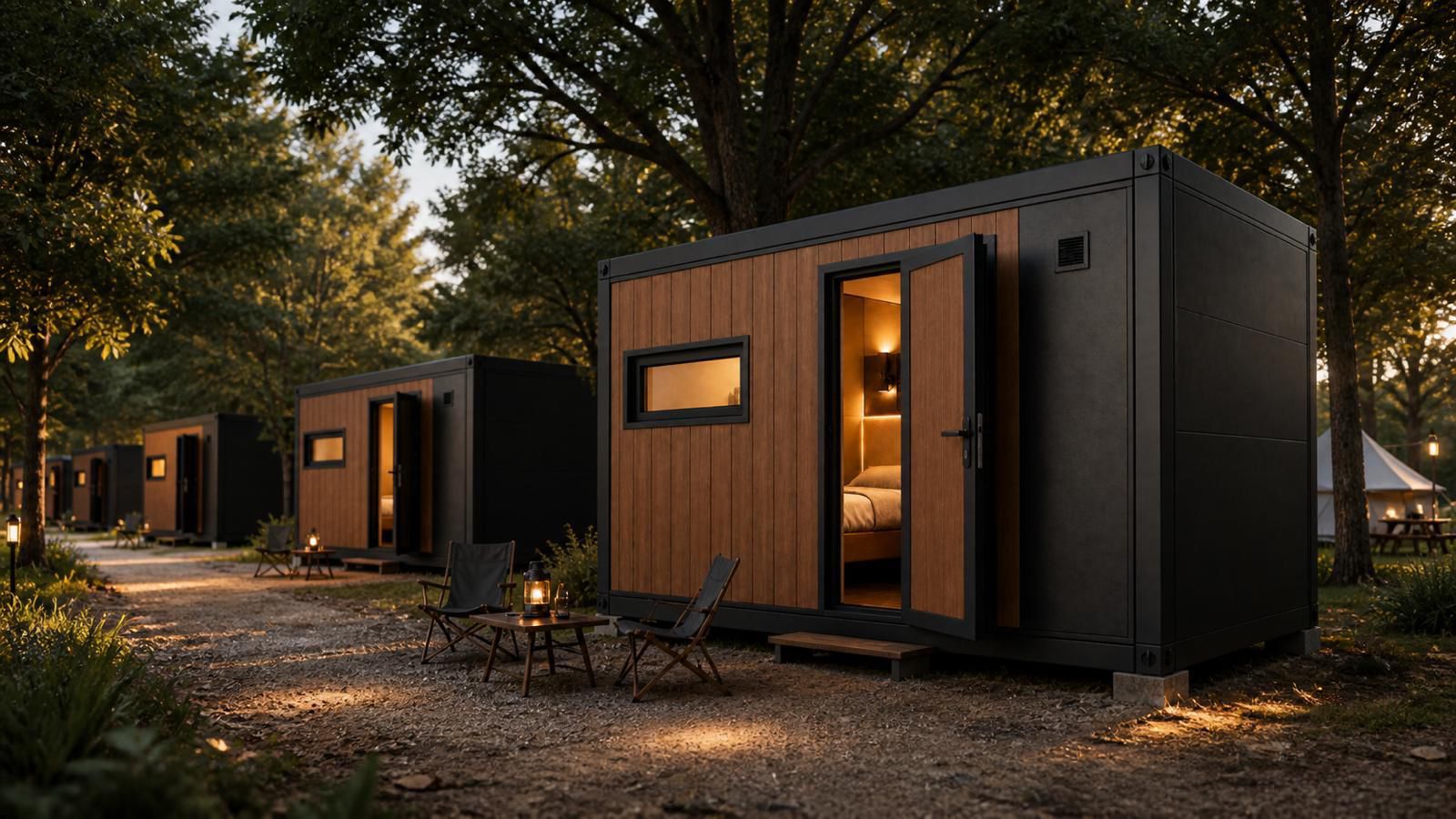 Módulo habitación prefabricado exterior